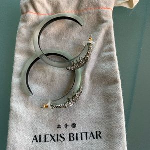 Alexis Bittar hoop earrings